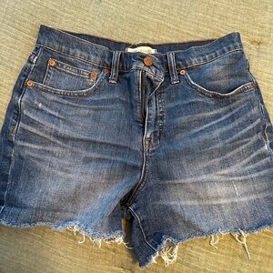 Madewell jean shorts